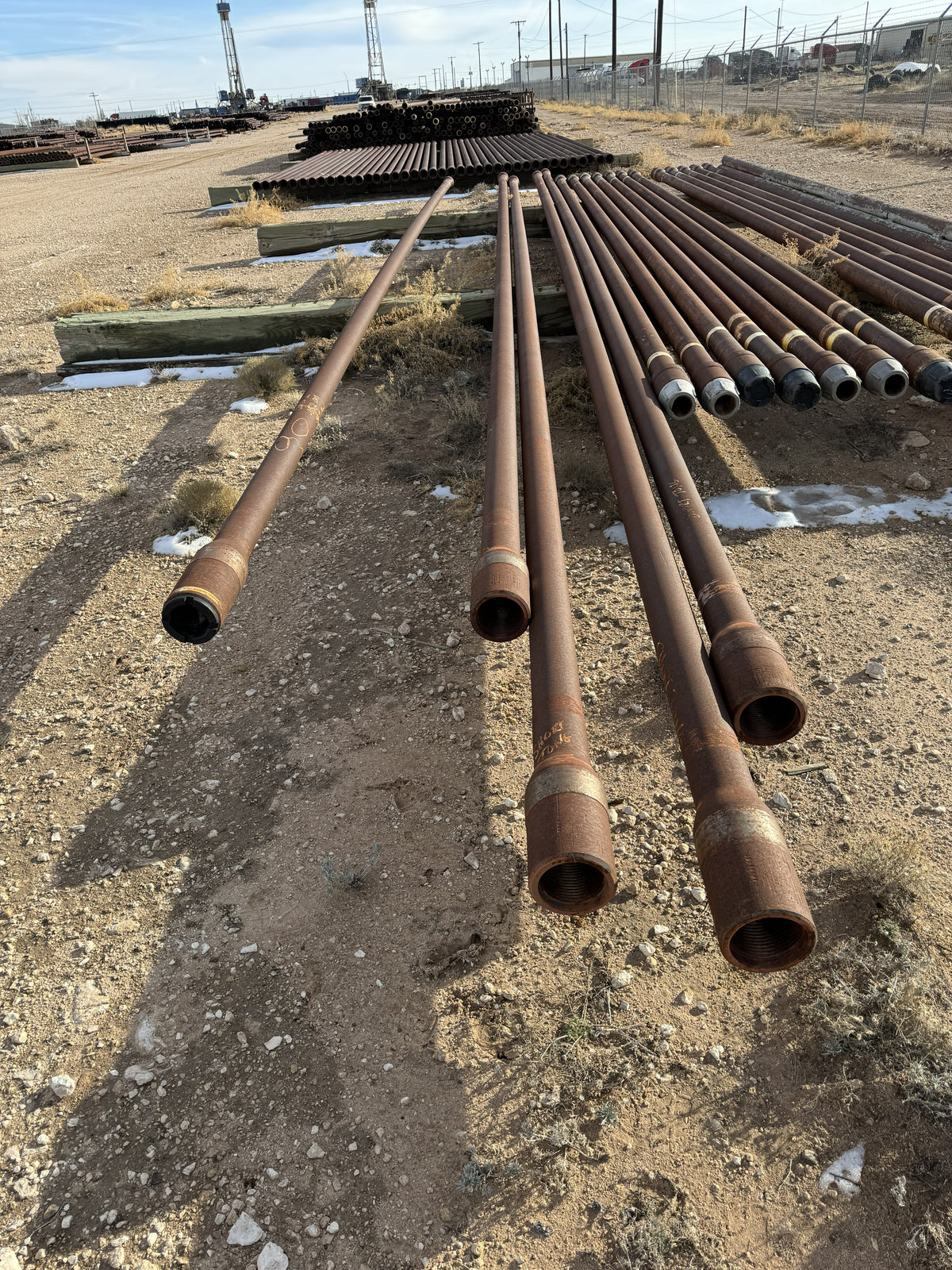 Drill pipe 4-12 in, Stock #7646-123, field photo 7 (d7c62f779209)