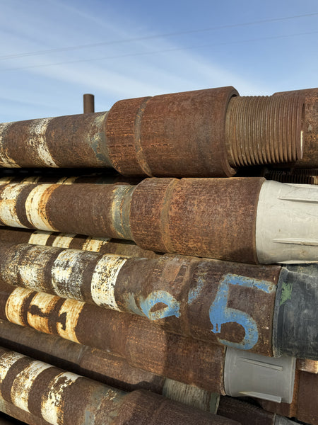 Drill pipe 4-1/2 in, Stock #7646-128, field photo 3 (001839d93c4a)