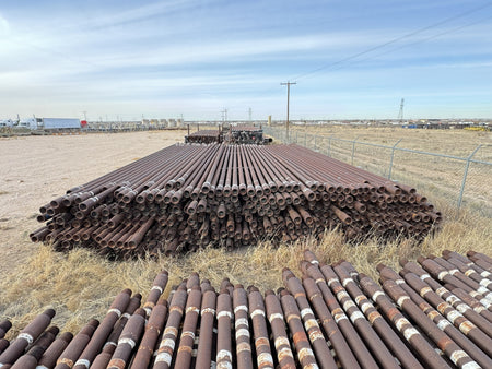 Drill pipe 4-1/2 in, Stock #7646-129, field photo 5 (ddc834cd114b)