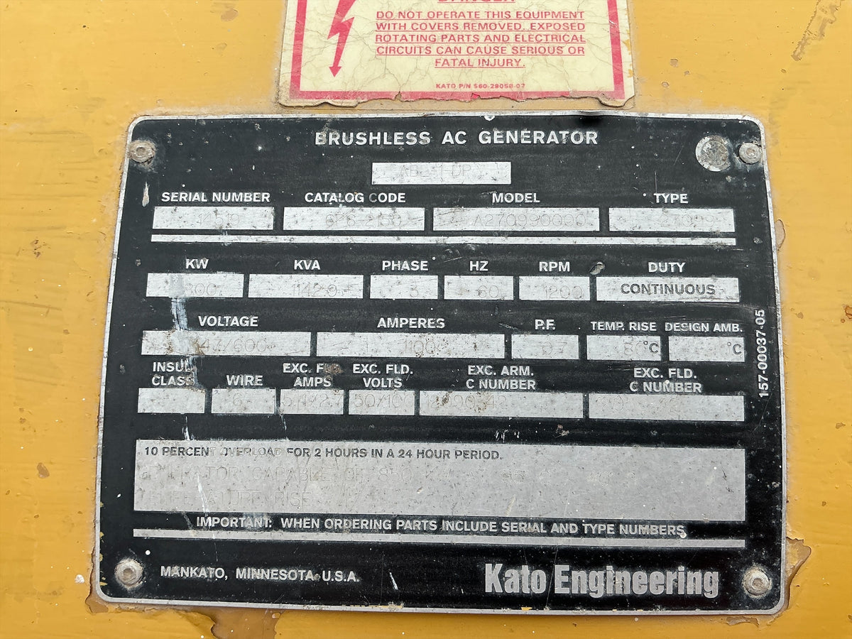 Caterpillar 3508-B, Stock #50644, field photo 3 (e8944046df0e)