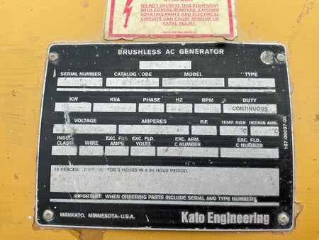 Caterpillar 3508-B, Stock #50644, field photo 3 (e8944046df0e)
