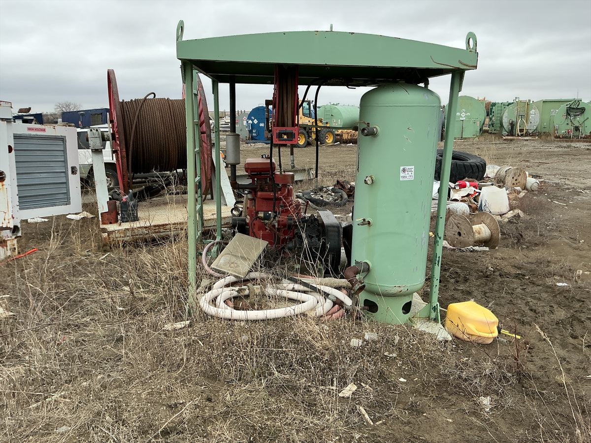 Welded Steel Compressor Shed, Stock #4886-133 .1 .2 .3, field photo 2 (d14bd67bfdff)