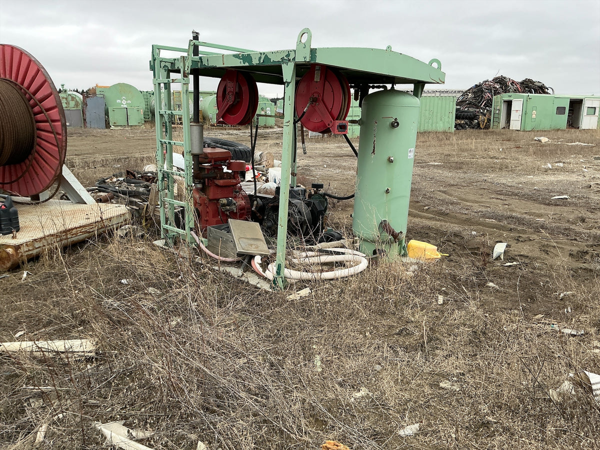 Welded Steel Compressor Shed, Stock #4886-133 .1 .2 .3, field photo 3 (d14bd67bfdff)