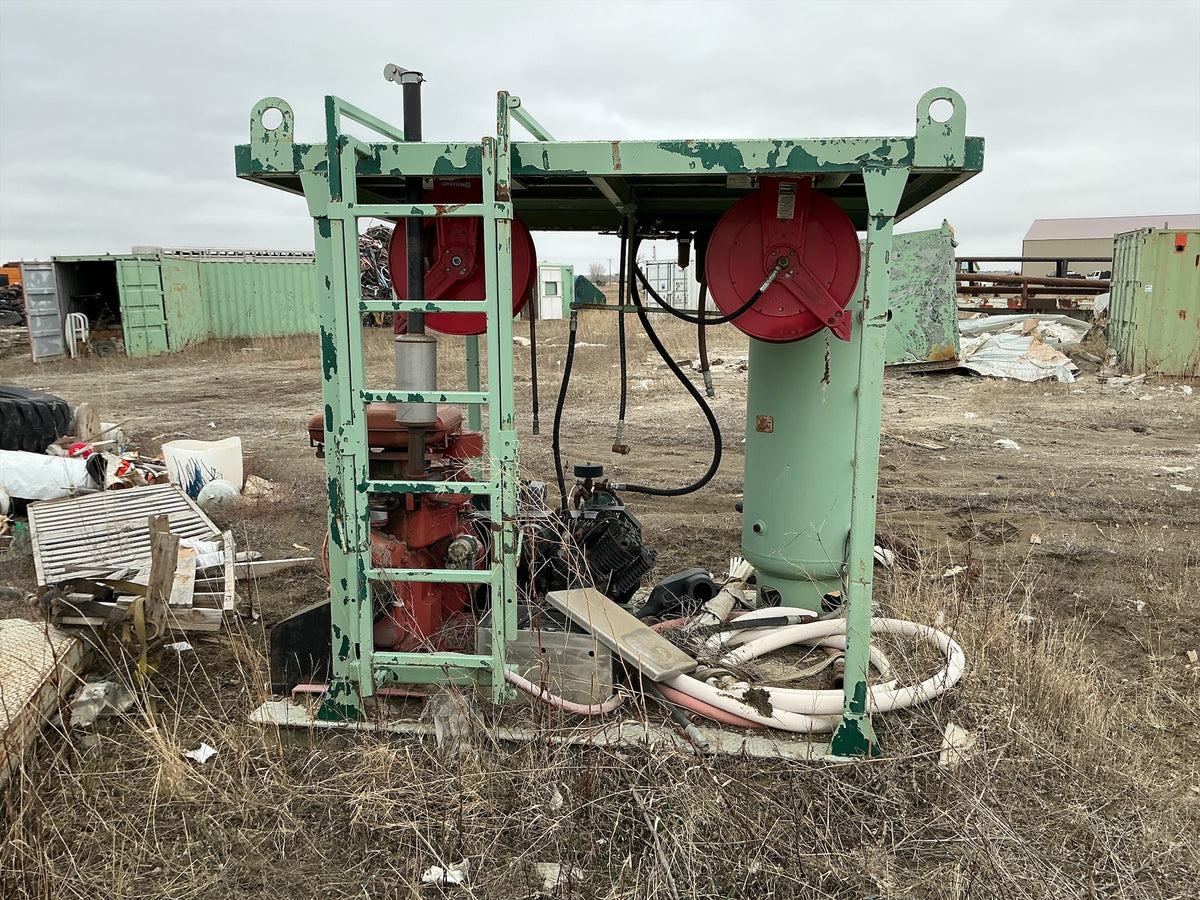 Welded Steel Compressor Shed, Stock #4886-133 .1 .2 .3, field photo 4 (d14bd67bfdff)