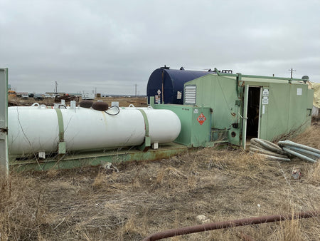 Welded Steel Generator shed, Stock #4886-126 .1 .2 .3, field photo 2 (f01a61140372)
