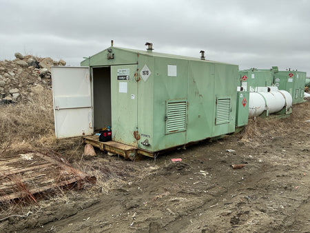 Welded Steel Generator shed, Stock #4886-126 .1 .2 .3, field photo 6 (f01a61140372)