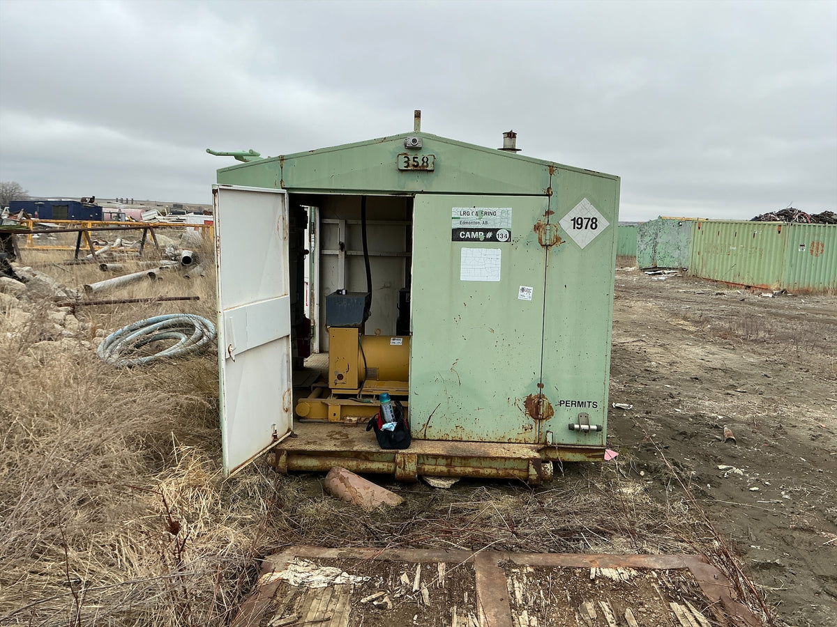 Welded Steel Generator shed, Stock #4886-126 .1 .2 .3, field photo 7 (f01a61140372)