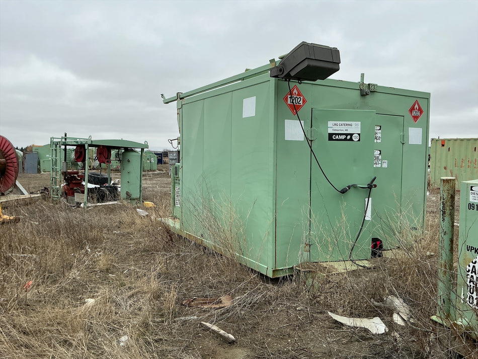 Welded Steel Gen Shed, Stock #4886-128 .1 .2 .3, field photo 1 (7d53f1e82d52)