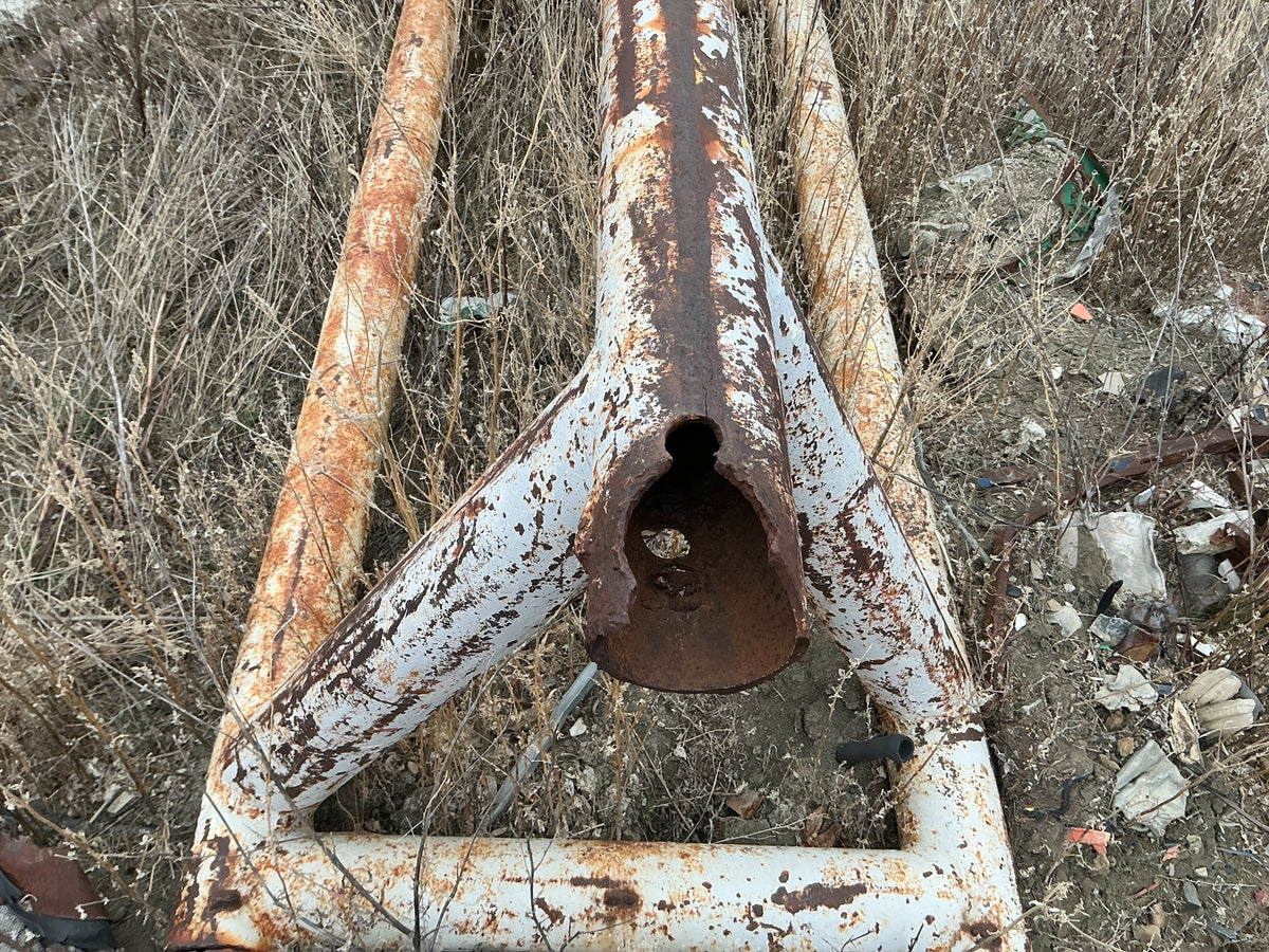Welded Steel Pipe Rack, Stock #4886-132, field photo 8 (0678f74a03a0)