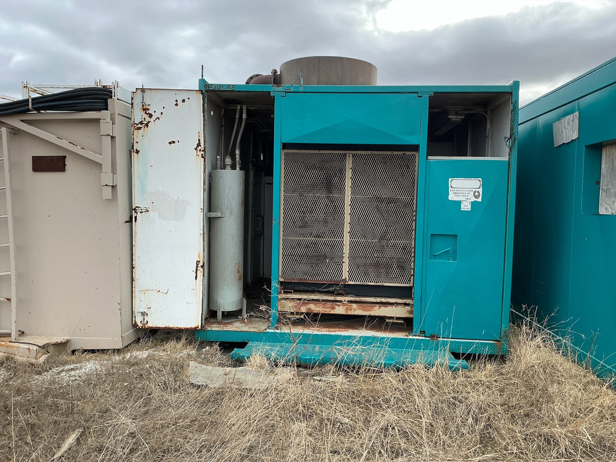 Welded Steel 2 station Generator House, Stock #4886-163 .1 .2 .3, field photo 4 (82707afd9716)