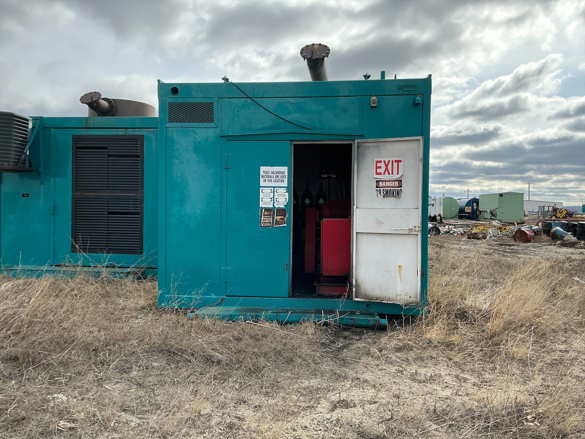 Welded Steel Generator shed, Stock #4886-165 .1 .2 .3, field photo 4 (c15b57690005)