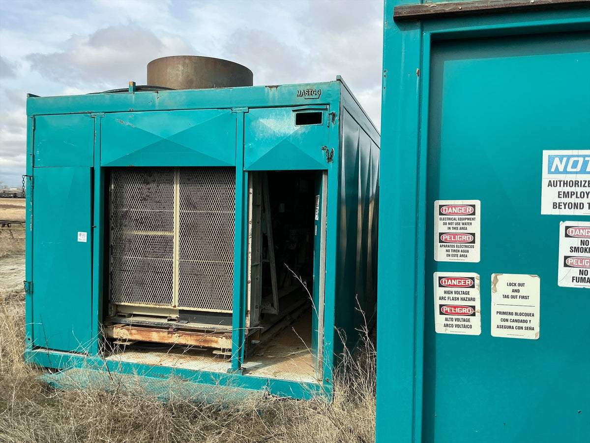 Welded Steel Generator shed, Stock #4886-165 .1 .2 .3, field photo 7 (c15b57690005)