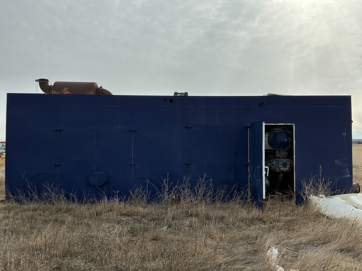 Welded Steel Enclosed Mud Pump Shed, Stock #4886-49 .1 .2 .3, field photo 2 (1dd9de6a62fc)