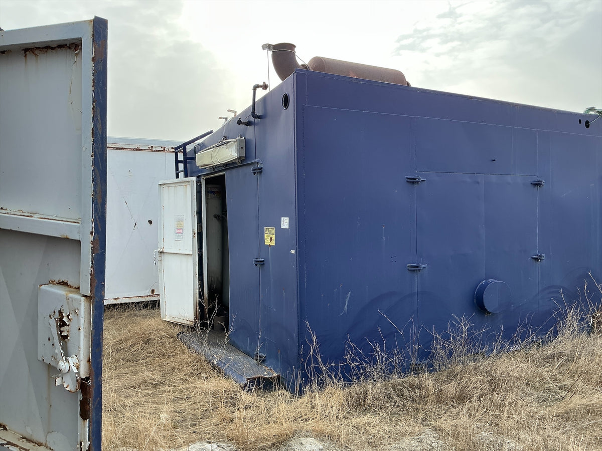 Welded Steel Enclosed Mud Pump Shed, Stock #4886-49 .1 .2 .3, field photo 3 (1dd9de6a62fc)
