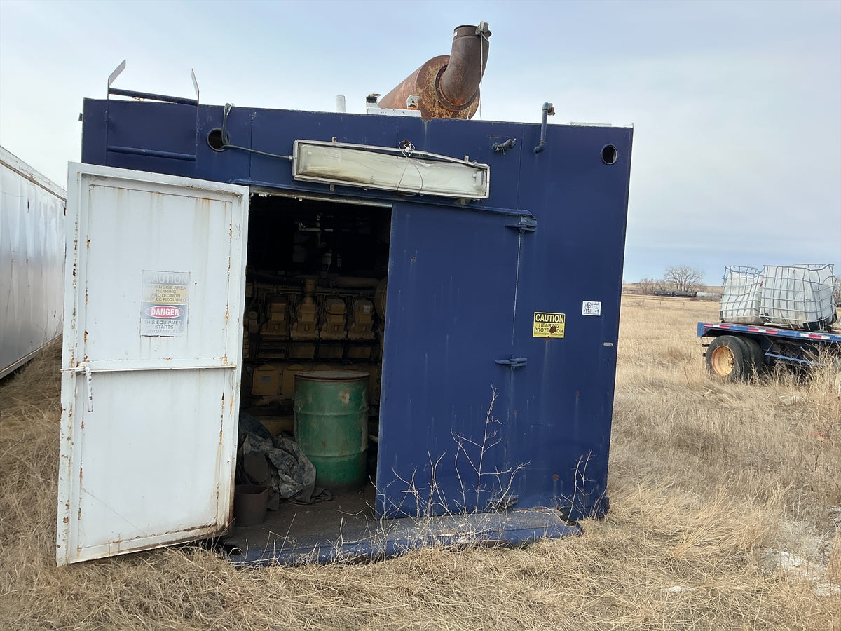 Welded Steel Enclosed Mud Pump Shed, Stock #4886-49 .1 .2 .3, field photo 4 (1dd9de6a62fc)