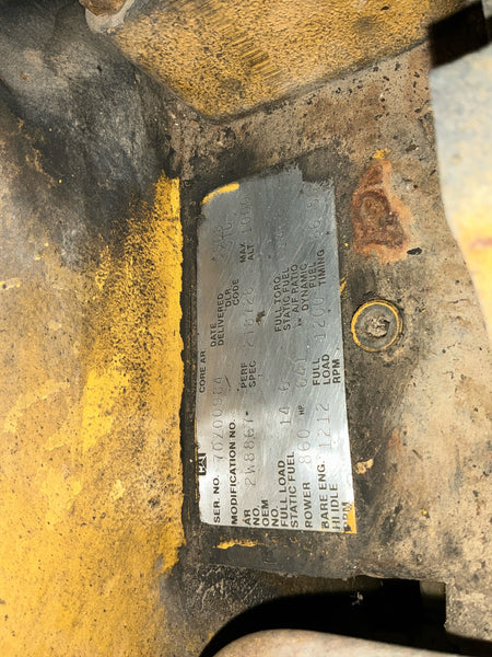Cat 3508, Stock #4886-50 .2, field photo 3 (b2664e734f49)