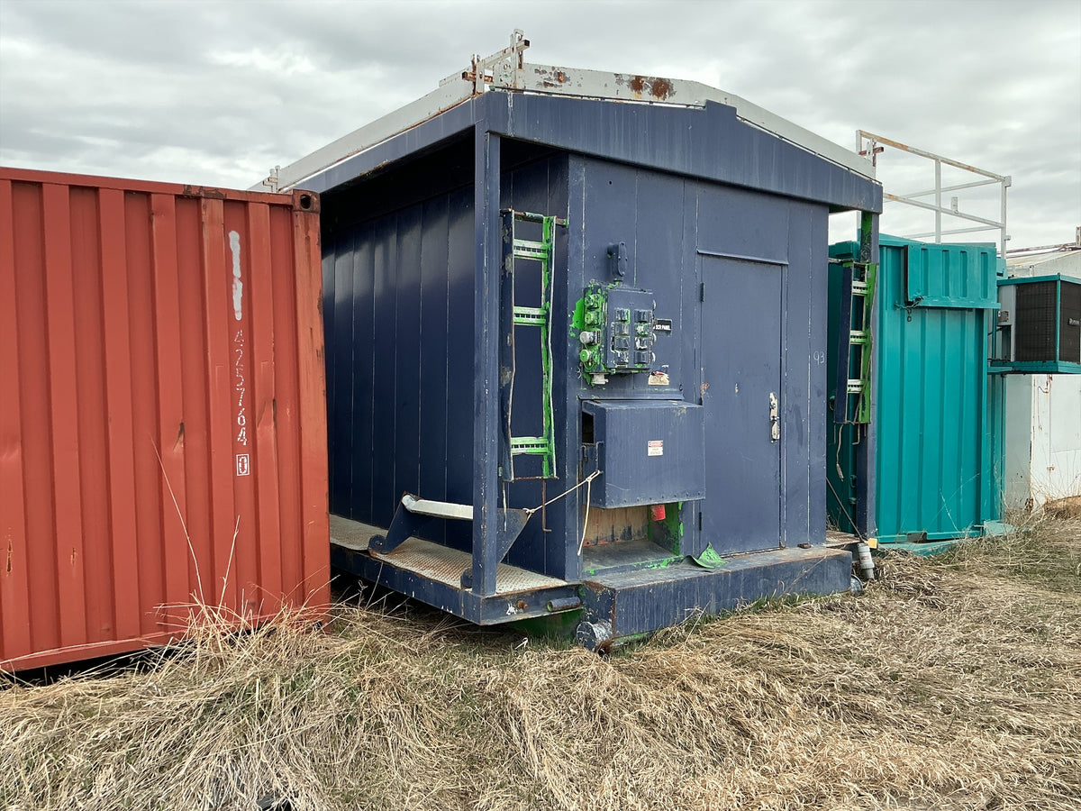 Welded Steel Generator Shed with SCR/Swichgear, Stock #4886-51 .1 .2, field photo 4 (eb2f5a6acc09)