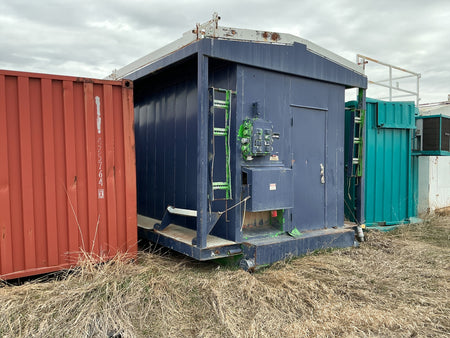 Welded Steel Generator Shed with SCR/Swichgear, Stock #4886-51 .1 .2, field photo 4 (eb2f5a6acc09)