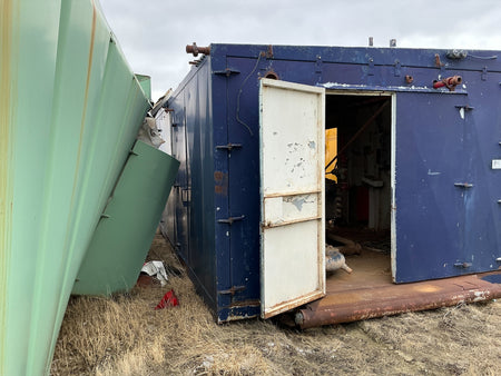 Welded Steel Enclosed Pump Shed, Stock #4886-4 .1 .2 .3, field photo 1 (1ae89d8d46db)