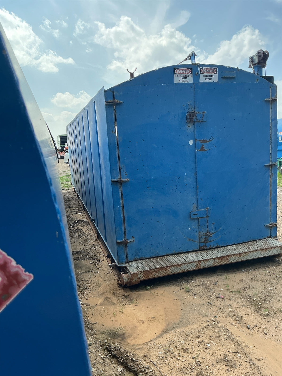 Gen skid, fits 2 cat engines, Stock #7044 .1 .2 .3, field photo 5 (b022ea61e7d2)