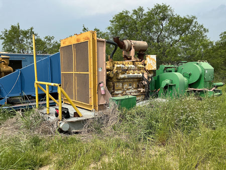 Mud pump skid, Stock #7119 .1 .2 .3, field photo 1 (8f46e15fd5e7)