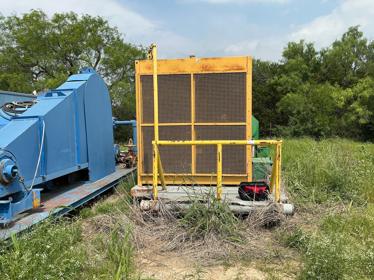 Mud pump skid, Stock #7119 .1 .2 .3, field photo 2 (8f46e15fd5e7)
