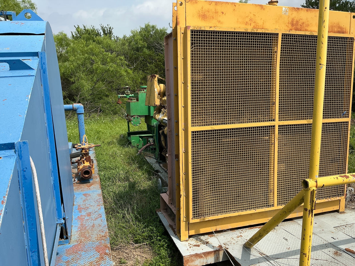 Mud pump skid, Stock #7119 .1 .2 .3, field photo 3 (8f46e15fd5e7)