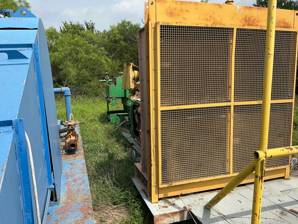 Mud pump skid, Stock #7119 .1 .2 .3, field photo 3 (8f46e15fd5e7)