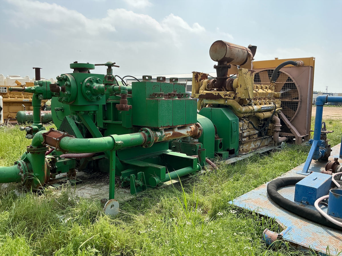 Mud pump skid, Stock #7119 .1 .2 .3, field photo 5 (8f46e15fd5e7)
