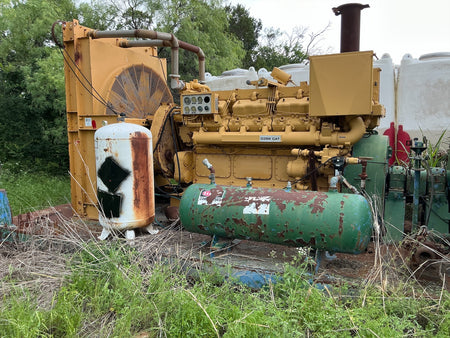 Mud pump skid only, Stock #7120 .1 .2 .3, field photo 1 (c224d075054a)