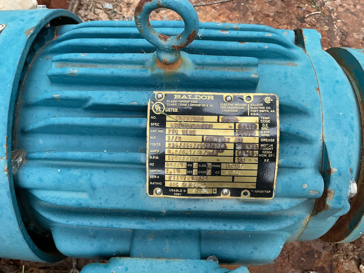 Mud pump skid only, Stock #7120 .1 .2 .3, field photo 3 (c224d075054a)