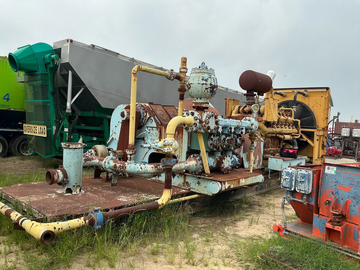 Mud pump skid, Stock #6491 .1 .2 .3, field photo 5 (795cb0406652)