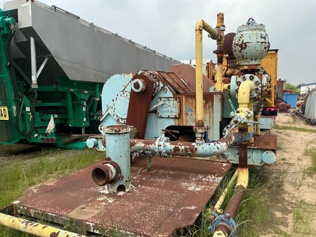 Mud pump skid, Stock #6491 .1 .2 .3, field photo 4 (757aee37eea5)