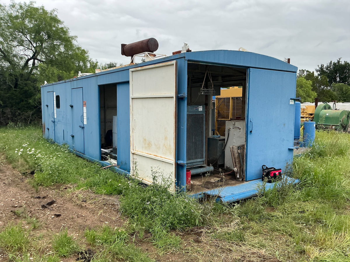 Generator skid with switch gear, Compressor, parts room, Stock #6577 .1 .2, field photo 3 (29a886dfcec0)