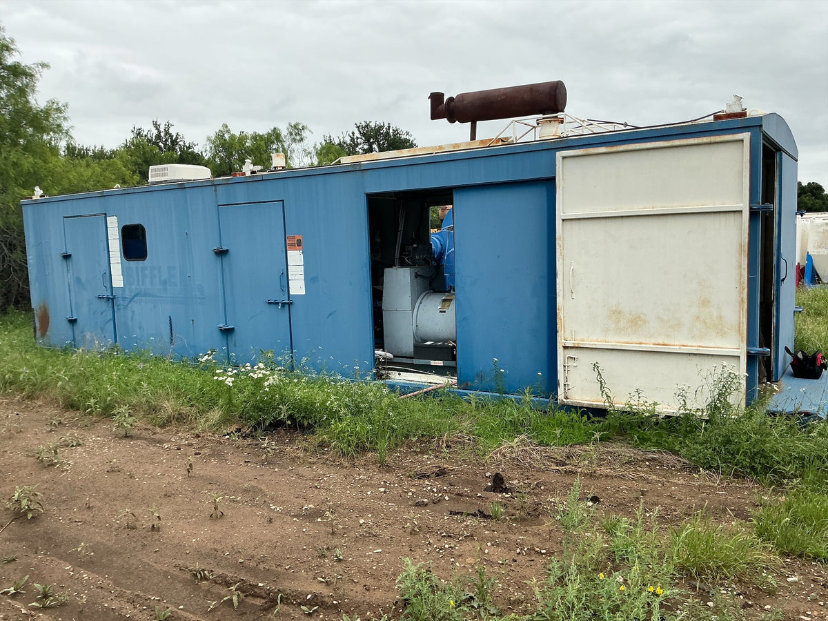 Generator skid with switch gear, Compressor, parts room, Stock #6577 .1 .2, field photo 4 (29a886dfcec0)