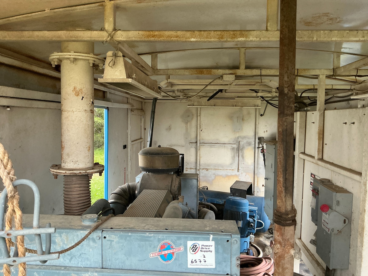 Generator skid with switch gear, Compressor, parts room, Stock #6577 .1 .2, field photo 3 (4a2b64c0b33e)