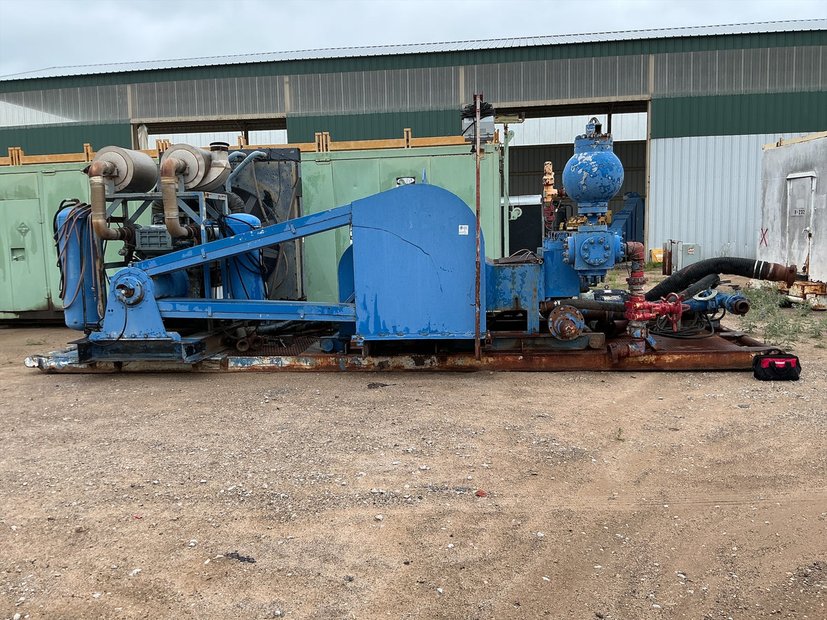 Mud pump skid, Stock #6492 .1 .2 .3, field photo 8 (10e82fe0270e)