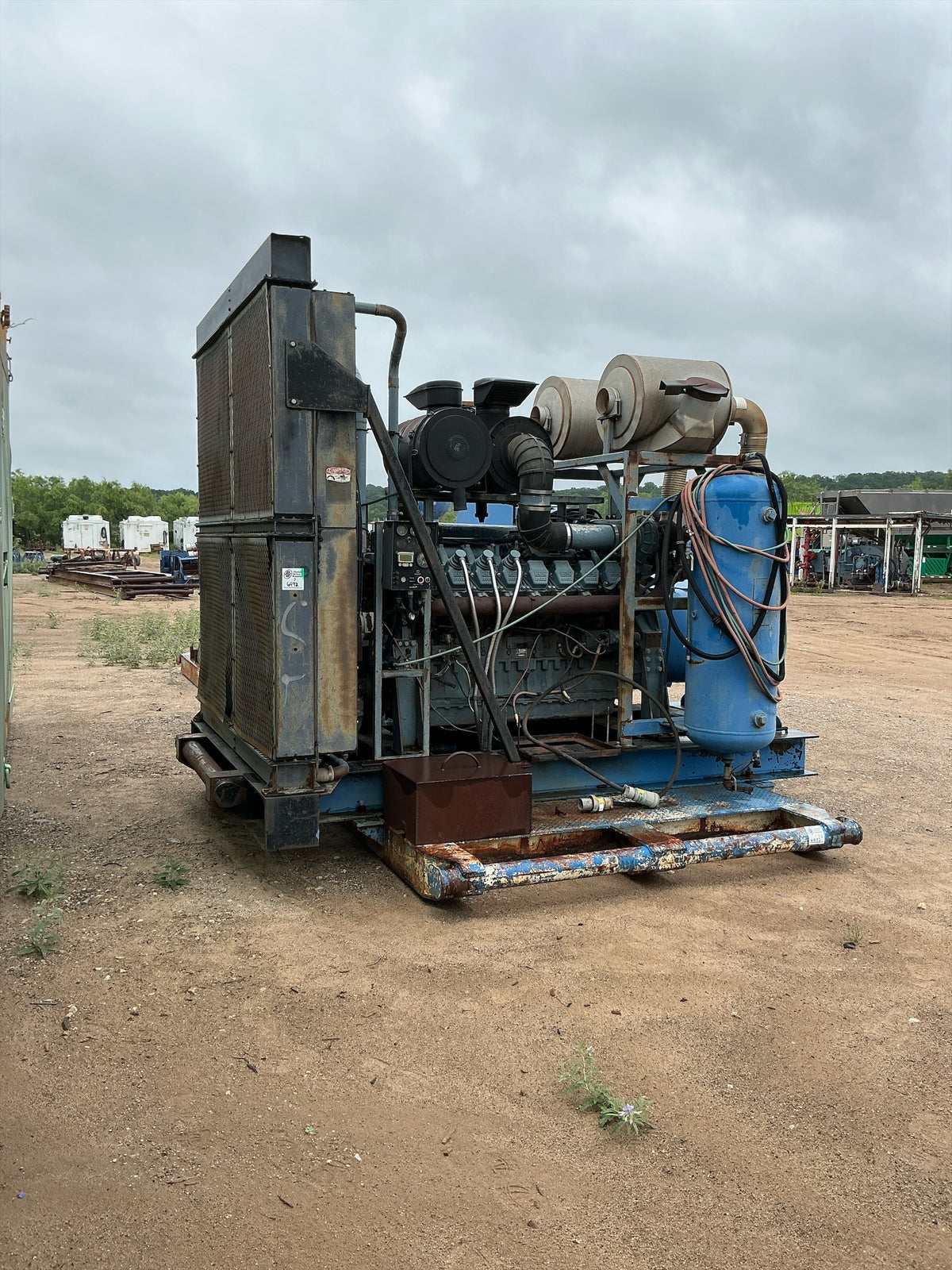 Mud pump skid, Stock #6492 .1 .2 .3, field photo 3 (10e82fe0270e)