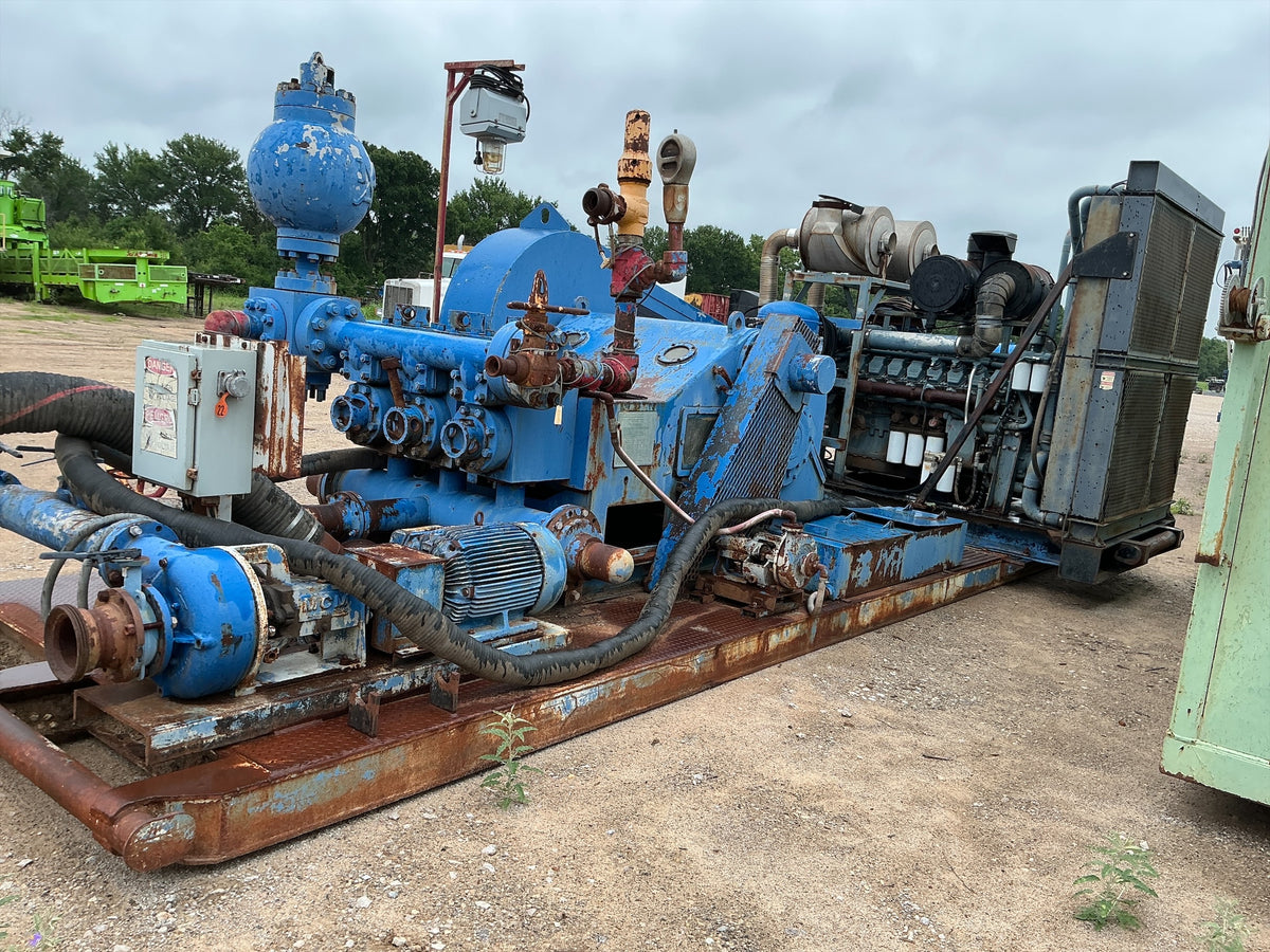 Mud pump skid, Stock #6492 .1 .2 .3, field photo 4 (10e82fe0270e)