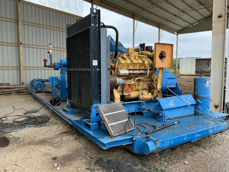 Mud pump skid, Stock #6490 .1 .2 .3, field photo 1 (996b2a06ab14)