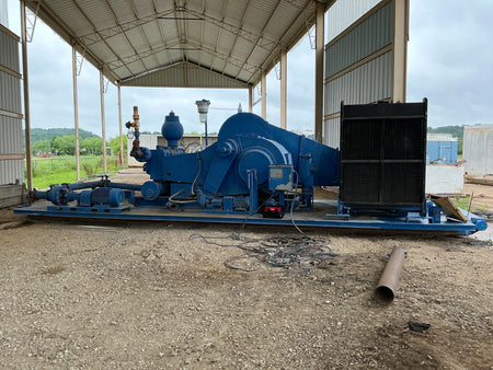 Mud pump skid, Stock #6490 .1 .2 .3, field photo 2 (996b2a06ab14)