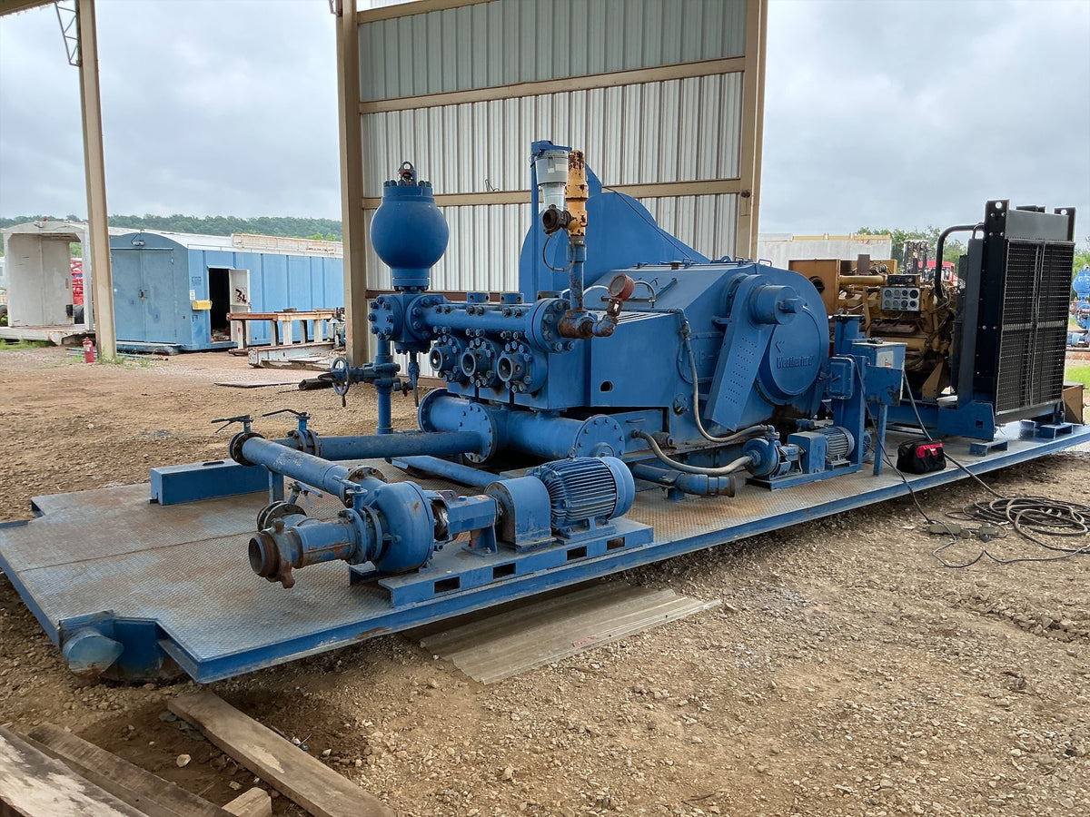 Mud pump skid, Stock #6490 .1 .2 .3, field photo 3 (996b2a06ab14)