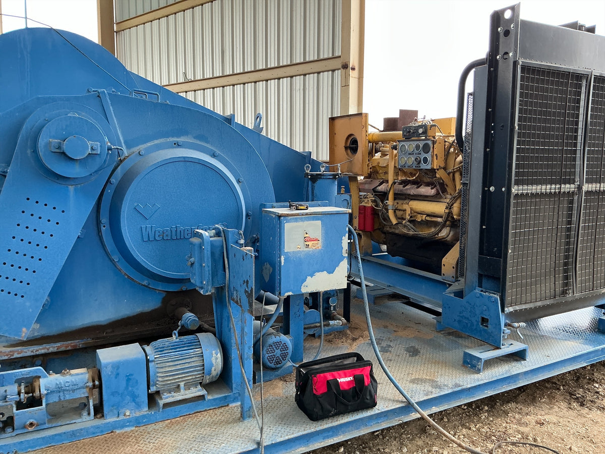 Mud pump skid, Stock #6490 .1 .2 .3, field photo 2 (a3fb5e742f4f)