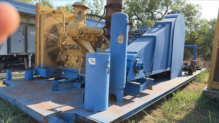 Mud pump skid, Stock #6487 .1 .2 .3, field photo 2 (de41539b0ceb)