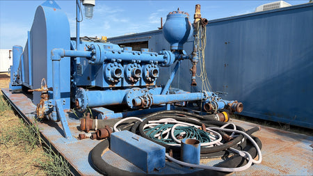 Mud pump skid, Stock #6487 .1 .2 .3, field photo 3 (de41539b0ceb)
