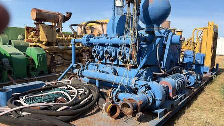 Mud pump skid, Stock #6487 .1 .2 .3, field photo 4 (de41539b0ceb)