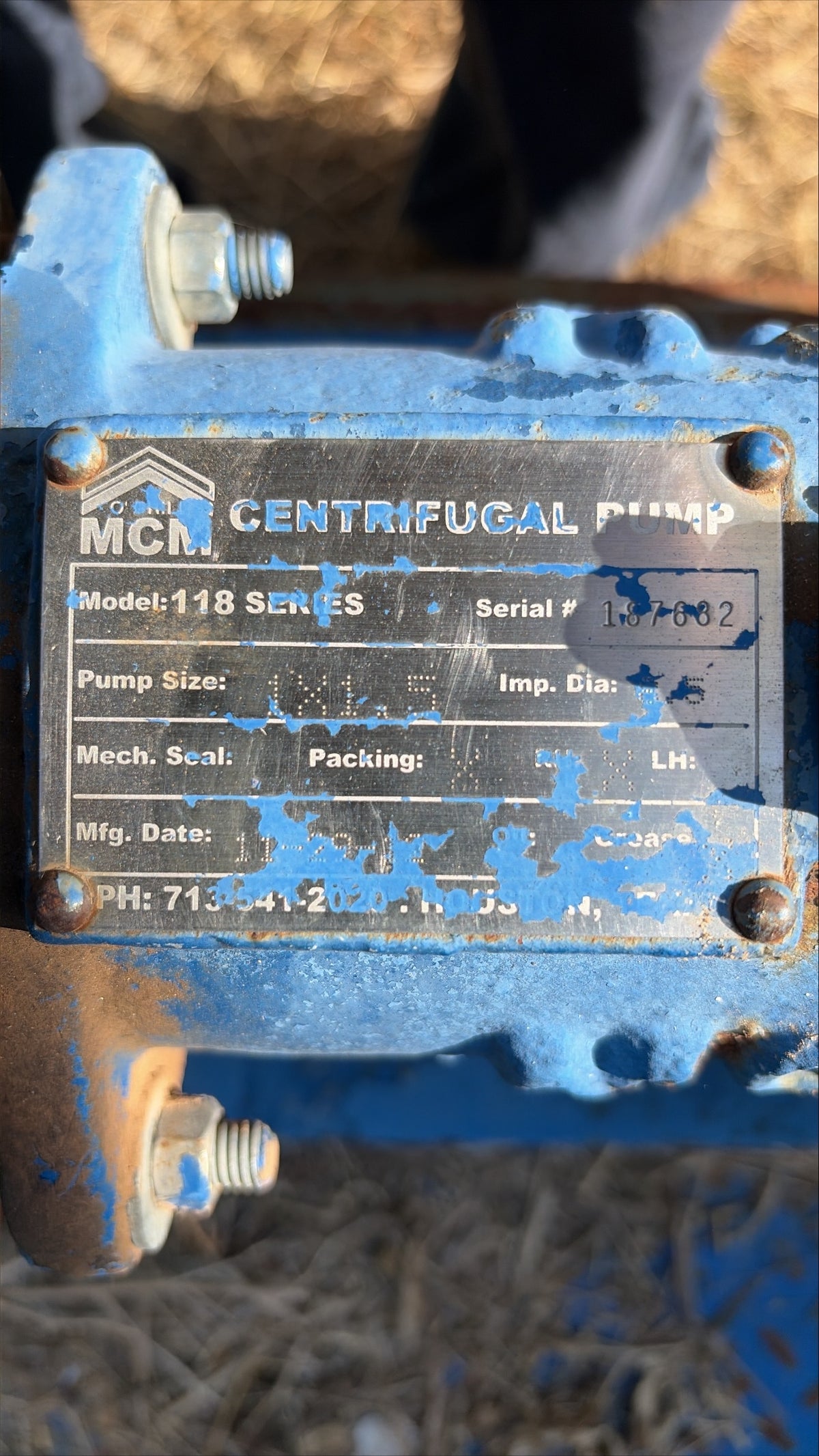 Mud pump skid, Stock #6487 .1 .2 .3, field photo 3 (63b068abdd16)
