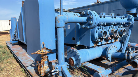 Mud pump skid, Stock #6487 .1 .2 .3, field photo 7 (63b068abdd16)