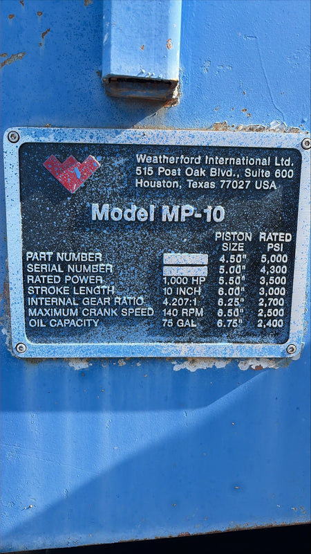 Mud pump skid, Stock #6487 .1 .2 .3, field photo 8 (63b068abdd16)