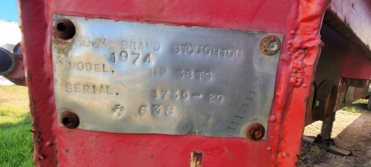 Stoughton HP 38TS - Stock 6581 - Image 9